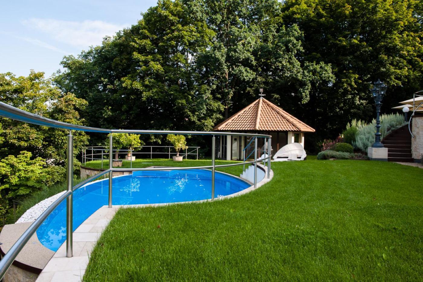 Villa Via Lapis - Panoramablick Ueber Dresden - Garten - Pool - Sauna - Luxus Exteriör bild