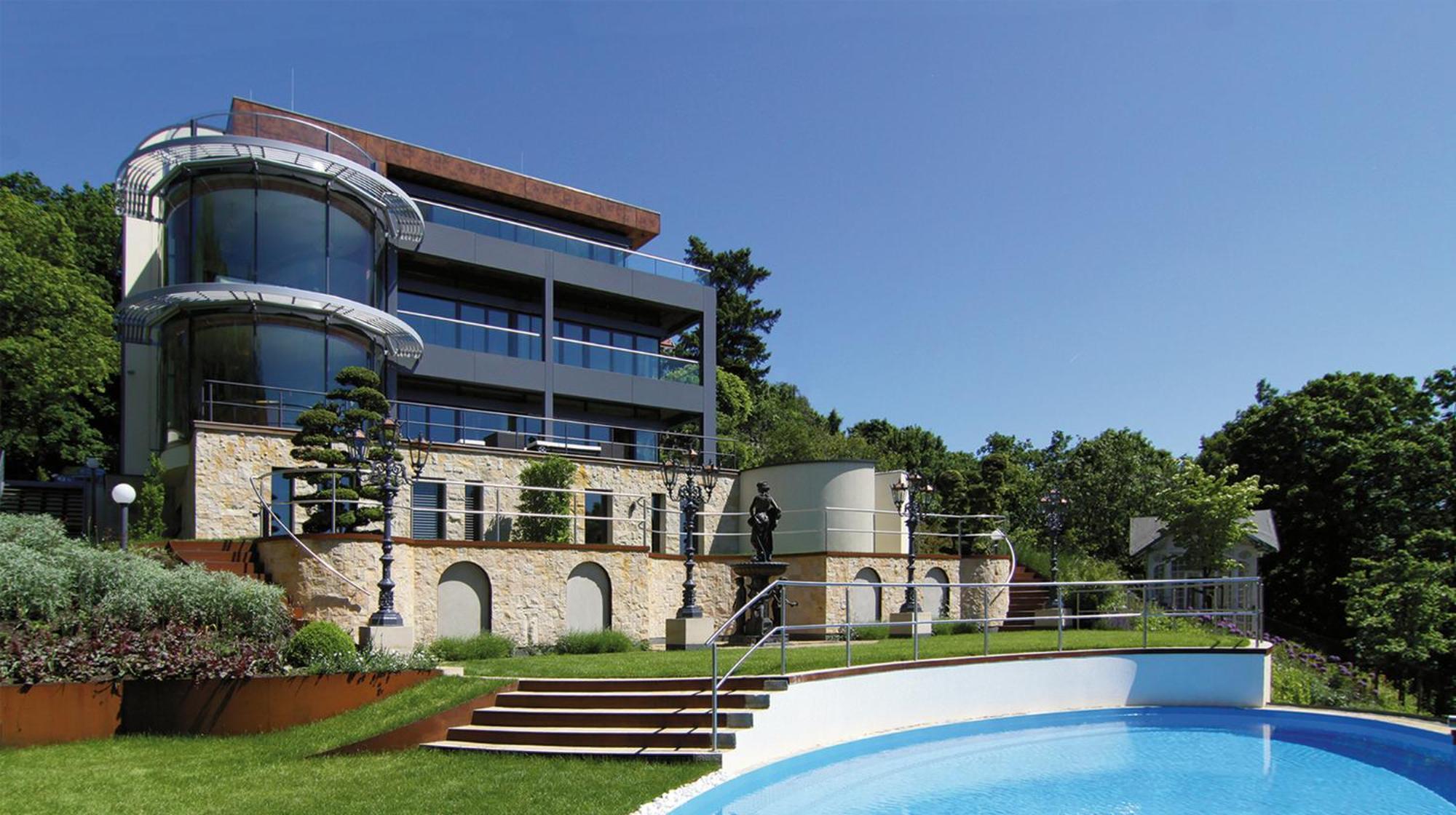 Villa Via Lapis - Panoramablick Ueber Dresden - Garten - Pool - Sauna - Luxus Exteriör bild