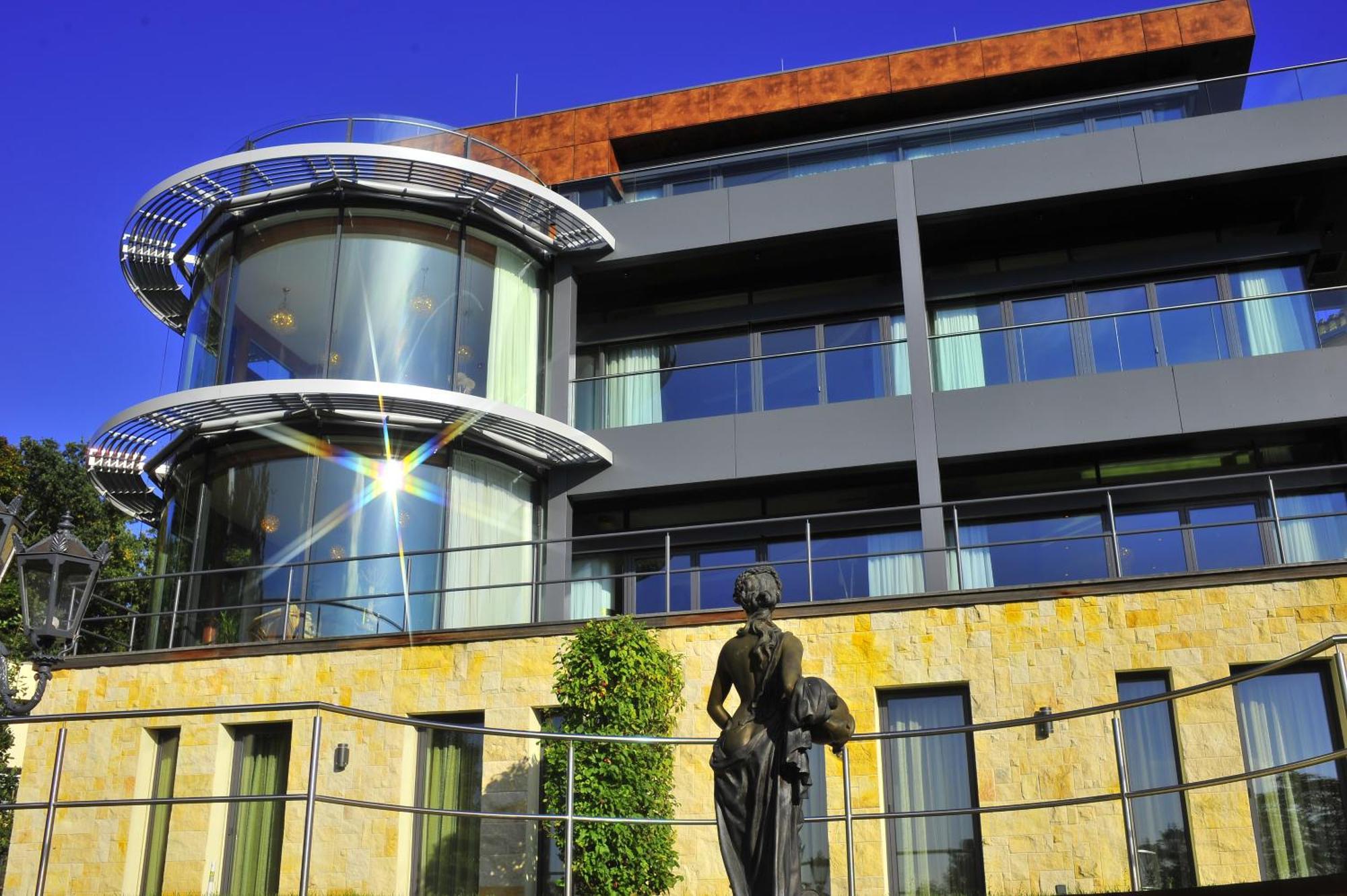 Villa Via Lapis - Panoramablick Ueber Dresden - Garten - Pool - Sauna - Luxus Exteriör bild